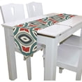 thumbnail image 3 of Coolnut Table Runner 13"x90", Ethnic Style Washable Table Cloth Runner for Holiday Home Wedding Table Top Decoration, 3 of 5