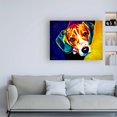 thumbnail image 3 of Trademark Fine Art 'Beagle Bailey' Canvas Art by DawgArt, 3 of 3