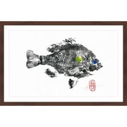 Sunfish Framed Painting Print