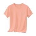 thumbnail image 7 of LJEFF Girls Cute Print Rhinestone T-Shirt, Comfort Cotton Crew Neck Short Sleeved Summer Casual Tee Hot Pink Size 10 Yres, 7 of 7