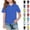 Blue, variant on YOUYEDIAN Girls Short Sleeve Polo Shirt Kids Collared Button Down School Uniform T Shirt Casual Golf Athletic Tops (Yellow, 6-7 Years)