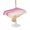 Pink, variant on Outdoor Tablecloth with Umbrella Hole for Patio/Picnic/Party/Camping, Teal Blue Beach Coastal Waterproof Table Cloth Round Cover Washable, Summer Nautical Seaside Ocean Ombre (Dia 54")