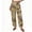Yellow, variant on Wide Leg Pants Woman Flowy Palazzo Drawstring Elastic Waist Trousers with Pockets Casual Lounge, S
