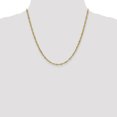 thumbnail image 2 of 14k Yellow Gold 20 Inch 2.75mm Singapore Chain Necklace Pendant Charm, 2 of 9