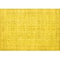 thumbnail image 1 of Ahgly Company Indoor Rectangle Persian Yellow Traditional Area Rugs, 7' x 10', 1 of 4