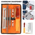 thumbnail image 3 of HLONK 10pcs Chainsaw Sharpener File Kit Universal Chainsaw Field Sharpening Kits for Chain Saw Teeth, 3 of 7