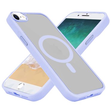For IPhone 16e Hybrid Case – Rubberized Acrylic, Metal Buttons, Tempered Glass Included, Black