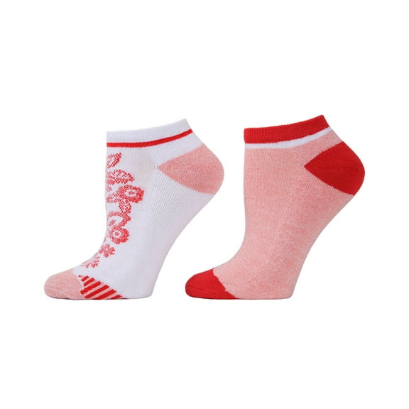 Natori 4 Pair Pack Natori Floral Stripes Cushioned No-Show Socks - Mens - Male