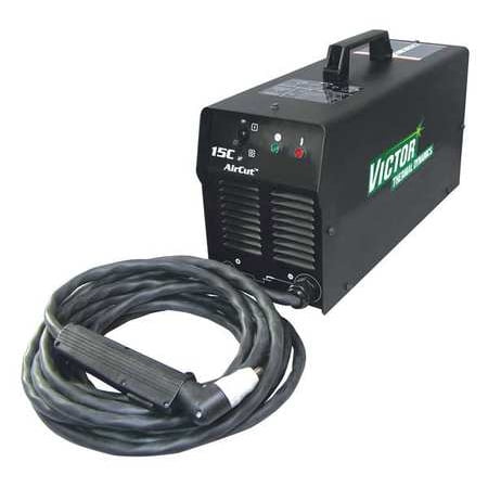 VICTOR THERMAL DYNAMICS 1-1110-1 AirCut 15C Plasma Sys w/ Air Compressor