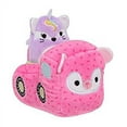 thumbnail image 2 of Squishmallows Squishville! Foxicorn & Vehicle Mini Plush, 2 of 2