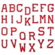 thumbnail image 5 of 26pcs parches de ropa de bordado hierro de ropa en parches parches de patrón de letras de bricolaje, 5 of 6