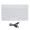thumbnail image 2 of Keyboard,  Keyboard Portable Dustproof With Round  For Smartphone For Tablet ,Light Green,Black,White,Yellow, 2 of 8