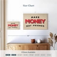 thumbnail image 4 of Elephant Stock Make Money Wall Art - Horizontal Canvas Wall Art - Living Room Wall Decor - Inspirational And Typography Canvas - Black And Red Decor - 24" x 16", 4 of 8