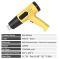 thumbnail image 2 of Pistola de aire caliente portátil de pistola de calor electrónica 2000W 300 ℃ / 600 ℃, 2 of 8