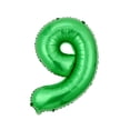 thumbnail image 2 of hzqruqh Globos de fútbol para 9.º cumpleaños, set de foil de 32 pulgadas, 2 of 7