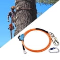 thumbnail image 4 of Cuerda de Seguridad para Escalar Árboles perfecl Ajustable 2M Núcleo de Acero, 4 of 8