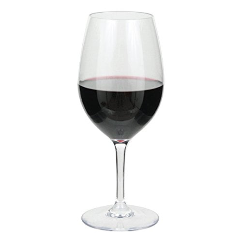 Oenophilia Plastic BPA Free, Red Set/4