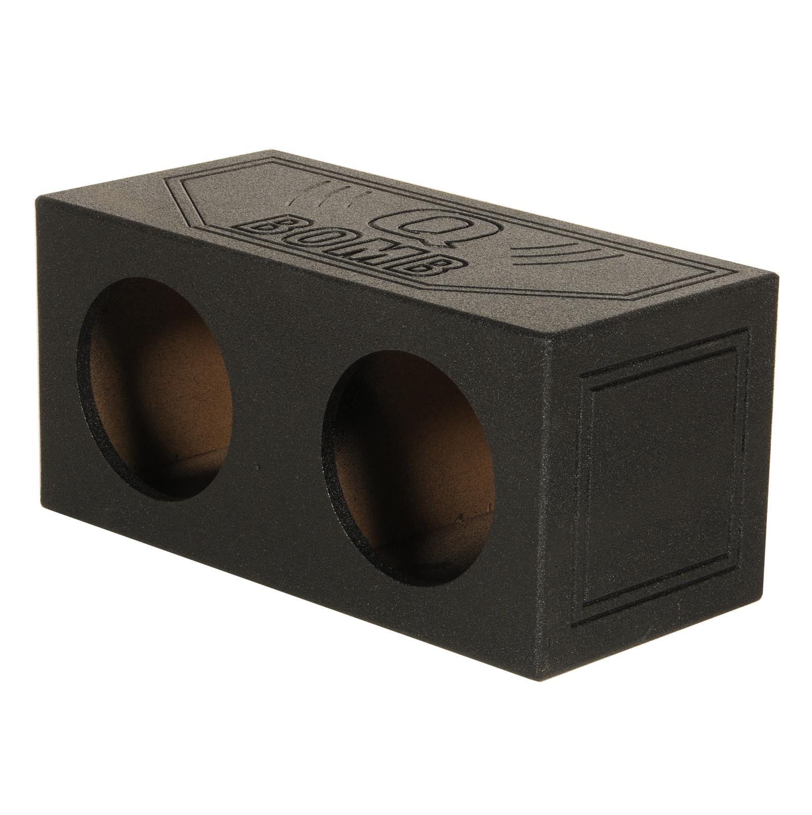 NEW! QPOWER QBOMB 10" Dual Sealed Car Subwoofer Sub Box Enclosure