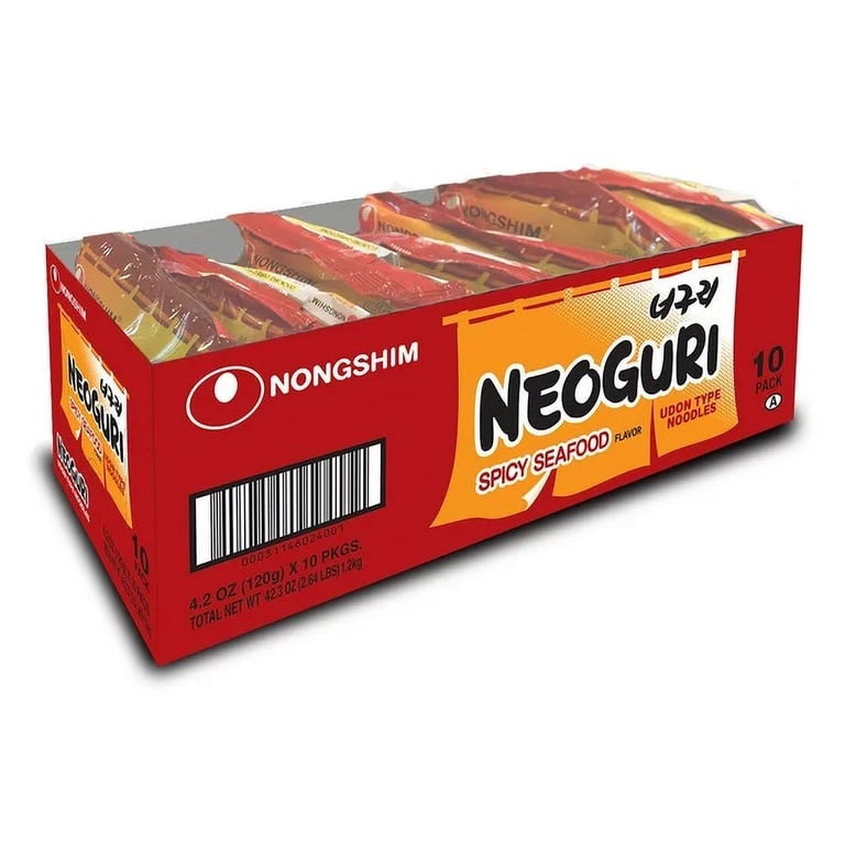 Nong-Shim NEOGURI: Where Spicy Seas Meet Korean Chewy Ramen