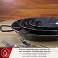 thumbnail image 4 of Magefesa 15" Enameled Steel Paella Pan, 38 cm - 8 Servings, Durable and Lightweight, Ideal for Outdoor & Traditional Paella, 4 of 5