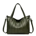 thumbnail image 3 of Bolsos de mano para mujer, bolsos de piel suave, bolso de hombro para mujer de gran capacidad, bolso de mensajero para desplazamientos diarios, bolso de mano versátil de alta calidad, 3 of 5