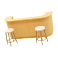 thumbnail image 1 of Juego de taburetes de bar para casa de muñecas a escala 1:12, accesorios para casa de muñecas, juguete de simulación, manualidades, muebles, juguete, 1 of 8
