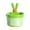 Green, variant on HWHCGZ 1Pc Automatic Sink Strainer, Food Catcher Basket, Vibrant Bunny Kitchen Strainer with Draining Function, Home Tool for Dorm Restaurant RV Fruit Vegetable,Blue