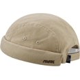 thumbnail image 2 of Brimless Docker Hat Casual 5 Panel Skullcap Retro Sailor Beanie Caps Rolled Cuff Harbour Cap Worker Hats, 2 of 5