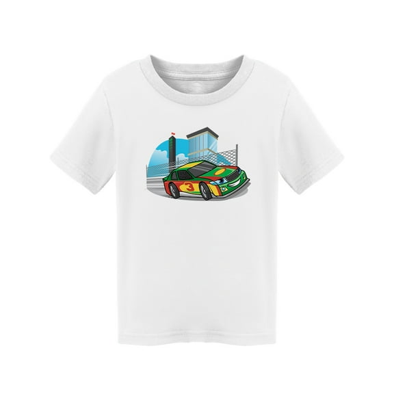 Racing Car Running Fast T-Shirt Toddler -Image by Shutterstock,  3 Toddler