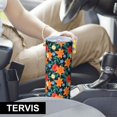 thumbnail image 6 of Pioneer Flower Floral Print Pattern 20oz Skinny Tumbler with Straw & Lid, Double Wall Vacuum Insulated Cup, Leak-Proof, Cup Holder Friendly, Hot 6H Cold 12H, 6 of 6