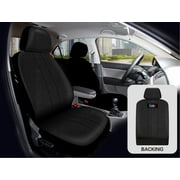 Auto Drive LED Programmable Car Seat Cover, Black, Set of 1, Fits Cars, Suvs, MPVs