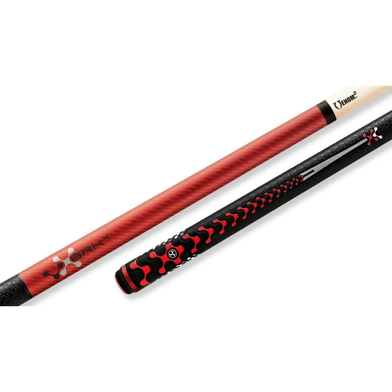 Retired Poison VX4 BRK Break/Jump Cue( RED & BLACK )PREOWNED