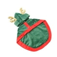 thumbnail image 2 of Happy Date Christmas Dog Costume Pet Cat Cape, Funny Puppy Xmas Cloak Holiday Party Cosplay Santa Dress Up Apparel for Cats and Small Dogs, 2 of 8