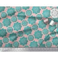 thumbnail image 3 of Soimoi polyester Crepe Fabric Floral Mandala Print Fabric by the Yard 42 Inch Wide, 3 of 3