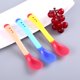 thumbnail image 2 of Cuchara que cambia de Color para bebé, utensilios para niños pequeños, cucharas de plástico para bebé, herramienta de alimentación infantil, vajilla sensible al calor, 3 piezas por juego, 2 of 4