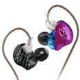 thumbnail image 2 of Auriculares KZ ZST 1BA + 1DD Controladores híbridos Auriculares de música HIFI Auriculares internos con cable de 3,5 mm Auriculares para juegos deportivos con cable desmontable Control en lín, 2 of 8