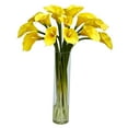 thumbnail image 1 of Calla Lilly W/cylindre en Soie Arrangement Floral, 1 of 2