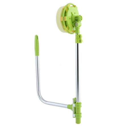 U-Shaped Telescopic High-Rise Window Cleaner Glass Cleaning Brush For Cleaning Windows Dust Brush Cleaning Windows Blue Square