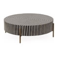 thumbnail image 2 of Moe's Home Collection Chameau 36" Round Iron/Resin Coffee Table in Multi-Color, 2 of 4