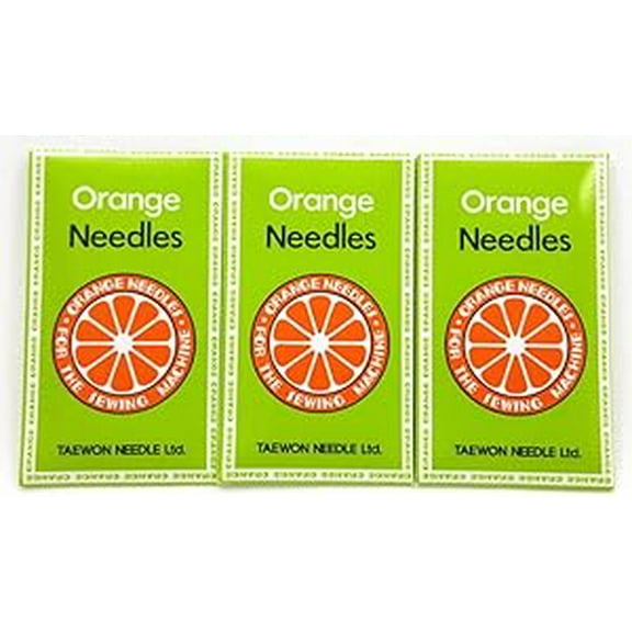 Teamwork 1 PK SINGER, KENMORE SEWING MACHINE NEEDLES ORANGE 15X1 #16