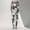 Black, variant on YANGXINX Women High Waisted Leggings Floral Graphic Printed Lifting Tummy Control Yoga Pants Stretchy Comfy Soft Running Fitness Tights