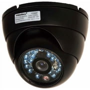 VideoSecu 8x IR Day Night Vandal Proof 600TVL High Resolution Security Camera 3.6mm Wide Angle View Bulit-in 1/3 inch SONY CCD with Powers bzh