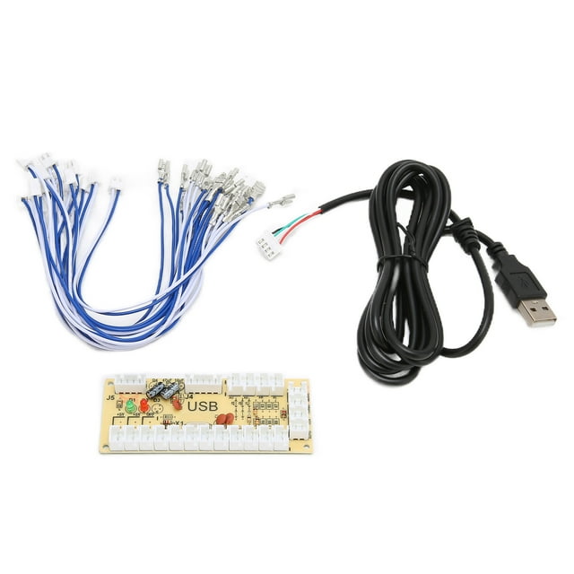 Codificador USB Arcade, Codificador USB Arcade Fácil De Usar De Alto Rendimiento Amplia Compatibilidad Para 1/2/3 RetroPie Para MAME