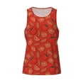 thumbnail image 4 of Fotbe Tomatoes Pattern Men's Quick Dry Workout Tank Top Gym Muscle Tee Fitness Bodybuilding Sleeveless T Shirt Breathable Workout Shirt-XX-Large, 4 of 9