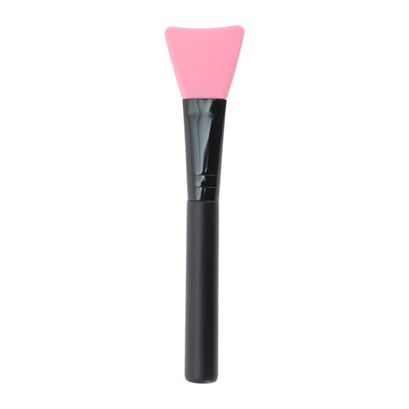 Unique Bargains 1 Pc Lightweight Small Flat Head Facial Mask Brush Pink