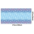 thumbnail image 3 of HLONK Nappe Jetable - Nappe en PVC Imprimé de Noël pour Fêtes Décorations de Table Festives et Réunions de Vacances, 3 of 8