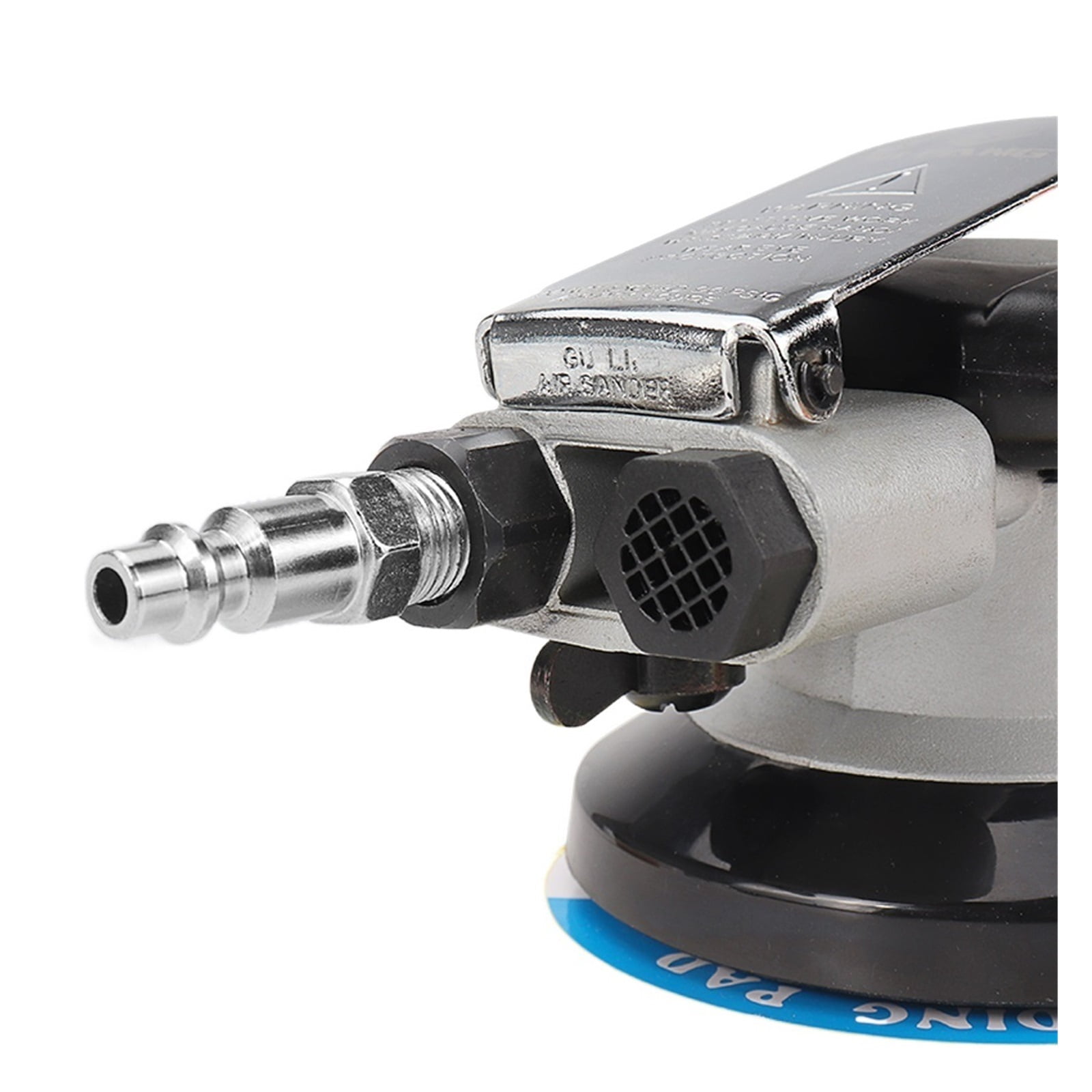 5" Pneumatic Random Orbital Palm Sander Polisher Air Powered Orbit Polisher Polishing Grinding Sanding 10000rpm ,Equipment Stability