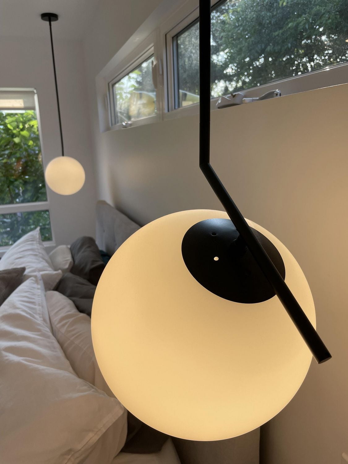 Pendentif Dainolite ORN-141P-MB noir mat