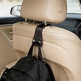 thumbnail image 1 of Back Seat Hanger Organizer For Rear Headrest Sturdy Universal Vehicle Storage Hook, 1 of 5