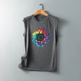 thumbnail image 3 of Meichang Débardeurs Graphiques pour Femmes 2024 Tunique Décontractée Sans Manches à Col Rond Chemises Mode Vêtements d'Été T-Shirt de Base, 3 of 3